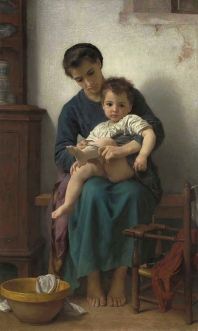 William-Adolphe Bouguereau - La grande soeur