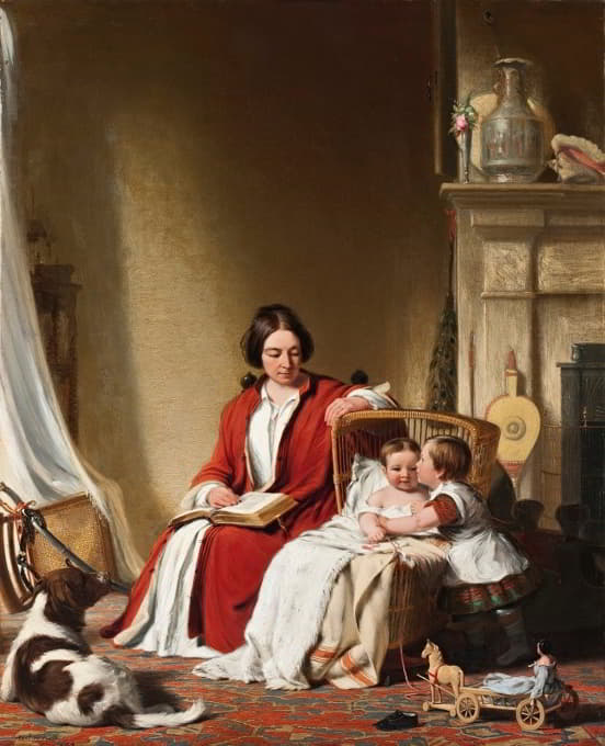 布拉德福德·里普利·奥尔登夫人和她的孩子们