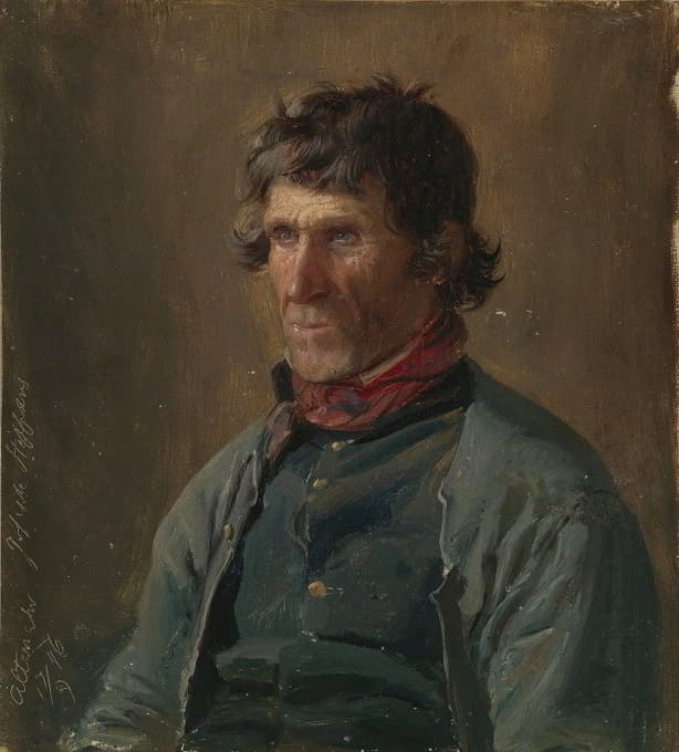 Adolph Tidemand - Portrait of Joseph Steffens from Altenahr