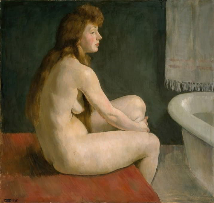 Erik Werenskiold - Female Nude