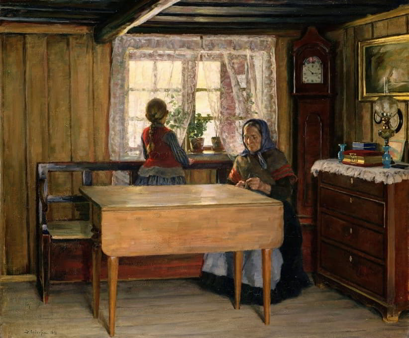 Jacob Gløersen - Visiting Grandmother