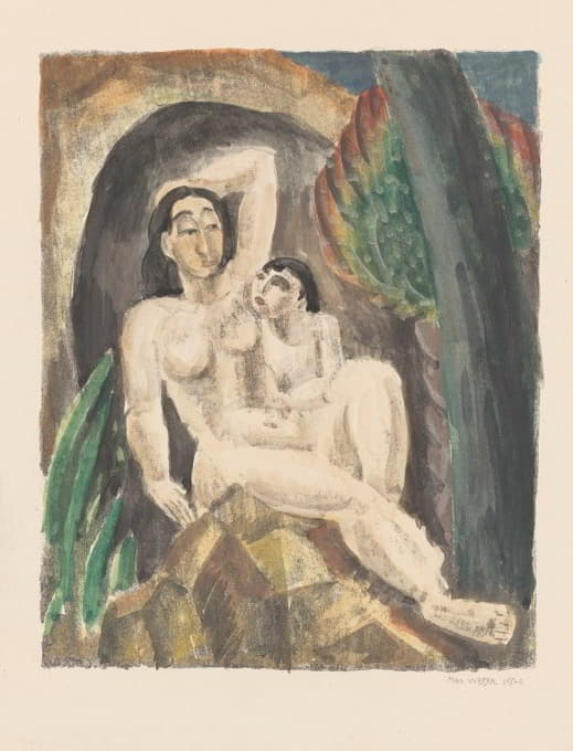 Max Weber - Mother and Child