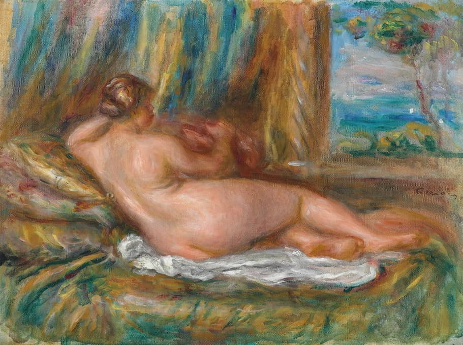 Pierre-Auguste Renoir - Nu couché (Odalisque couchée)