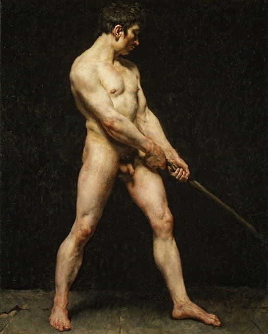 Anonymous - Study of a Nude Man