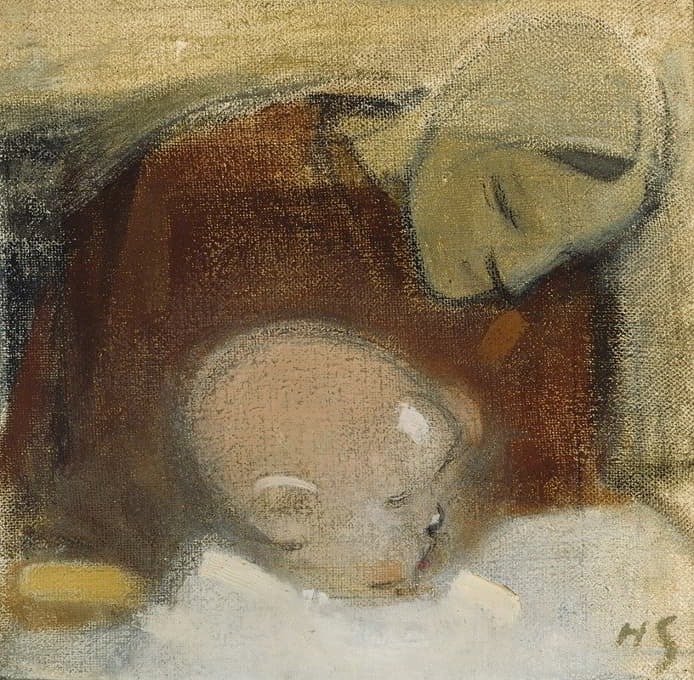 Helene Schjerfbeck - Mother and Child