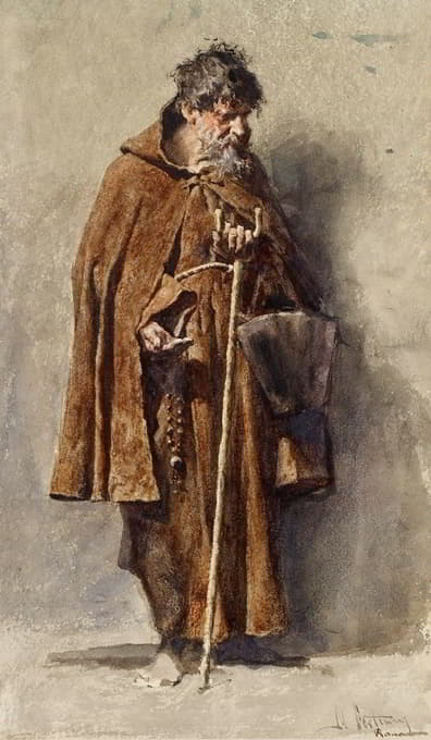 Mariano Fortuny Marsal - The Mendicant