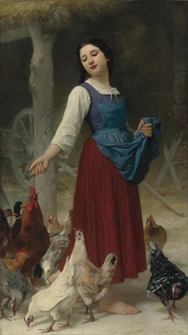 Elizabeth Jane Gardner Bouguereau - The Farmer’s Daughter