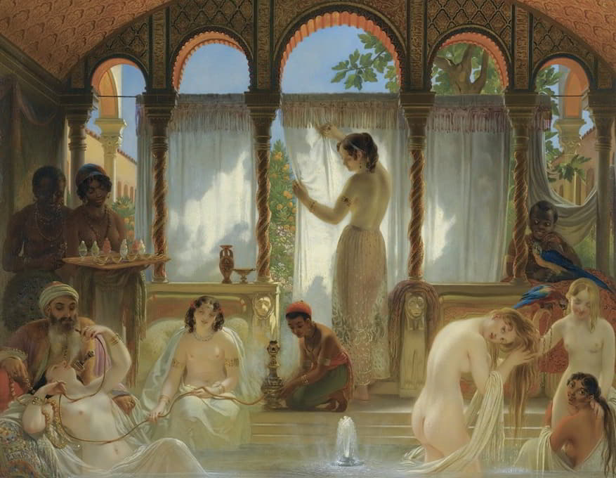 Philippe van Bree - The Harem Bath