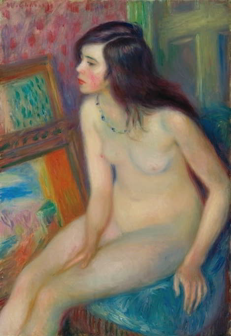 William James Glackens - Temple Gold Medal Nude