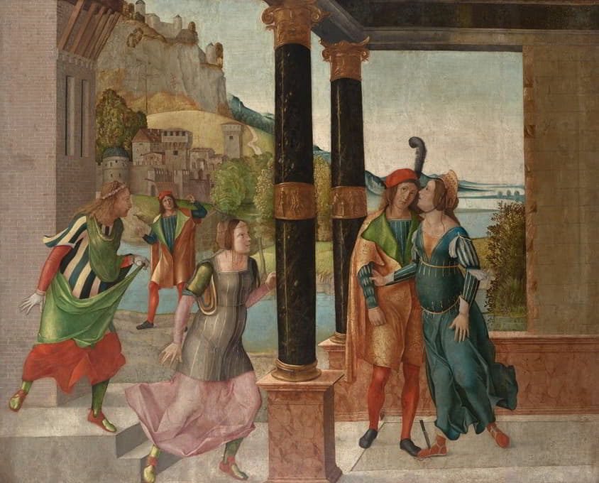 Bernardino Orsi da Collecchio - Brutus and Porcia