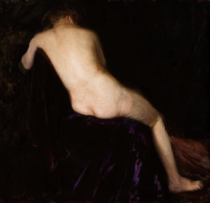 Leon Wyczółkowski - Female Nude
