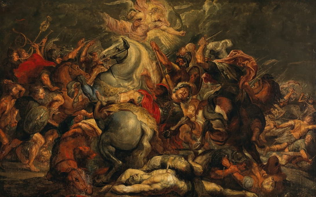 德西乌斯·穆斯在与拉丁人的战斗中死亡
