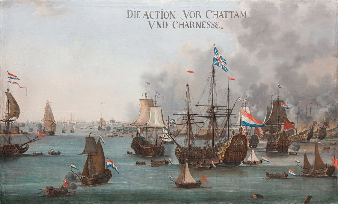 Willem van der Stoop - The Battle of Chatham