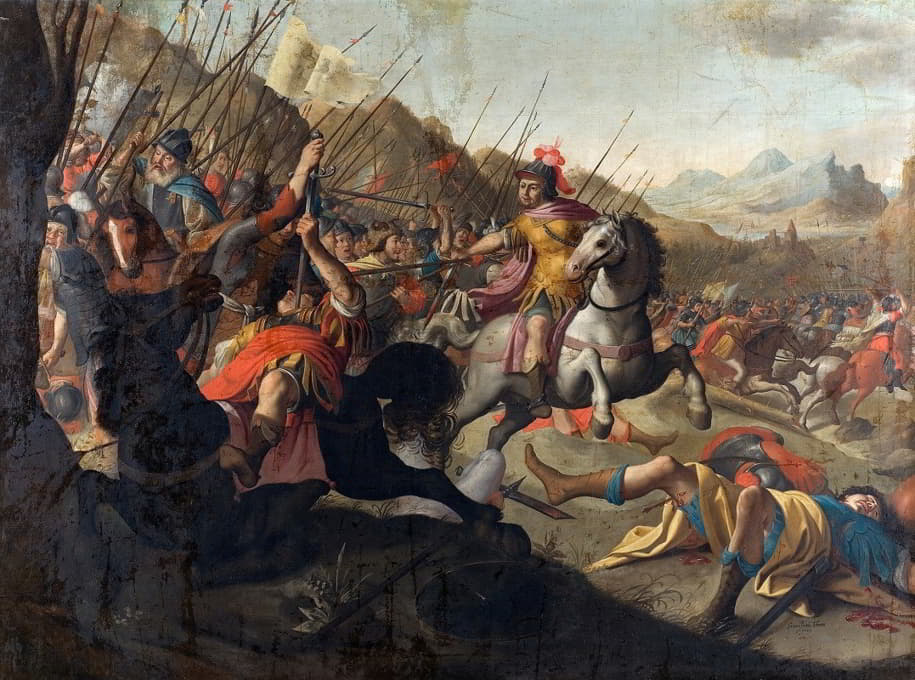 Simon Peter Tilemann - A Roman Battle