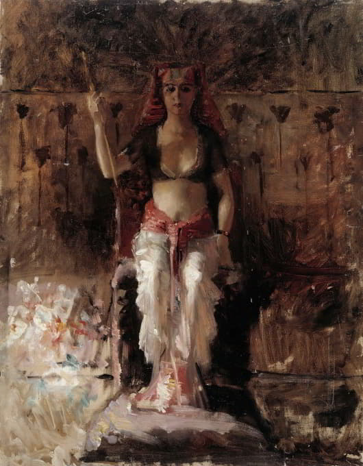 Albert Edelfelt - Egyptian Queen