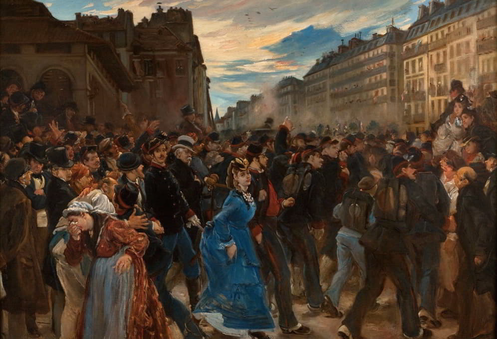 The Departure Of Mobiles, In July 1870