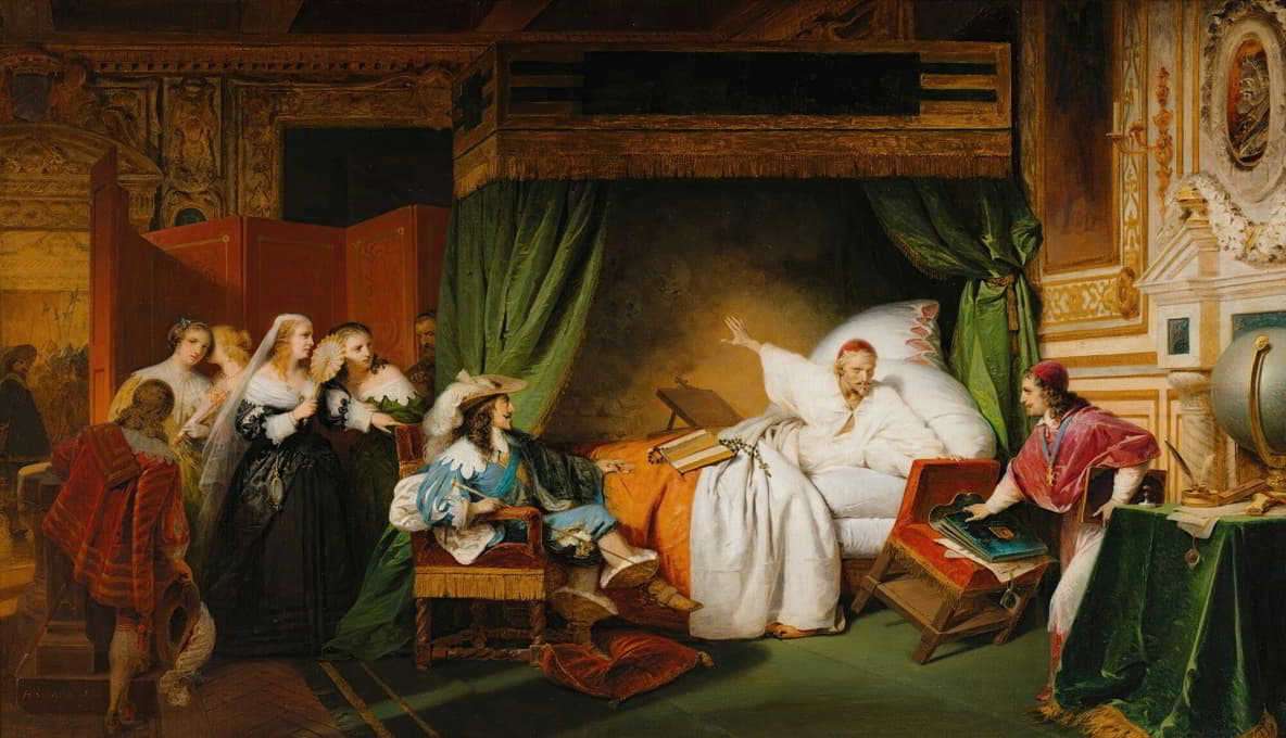 Frédéric-Henri Schopin - Vision Of Cardinal De Richelieu On His Deathbed