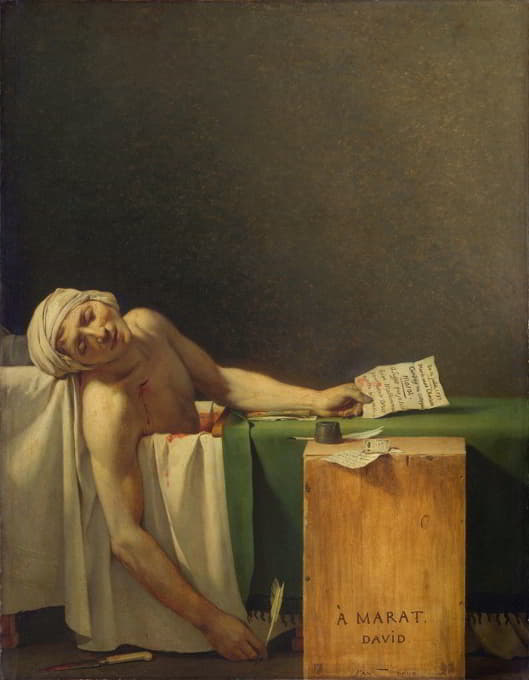 Jacques Louis David - Marat Assassinated