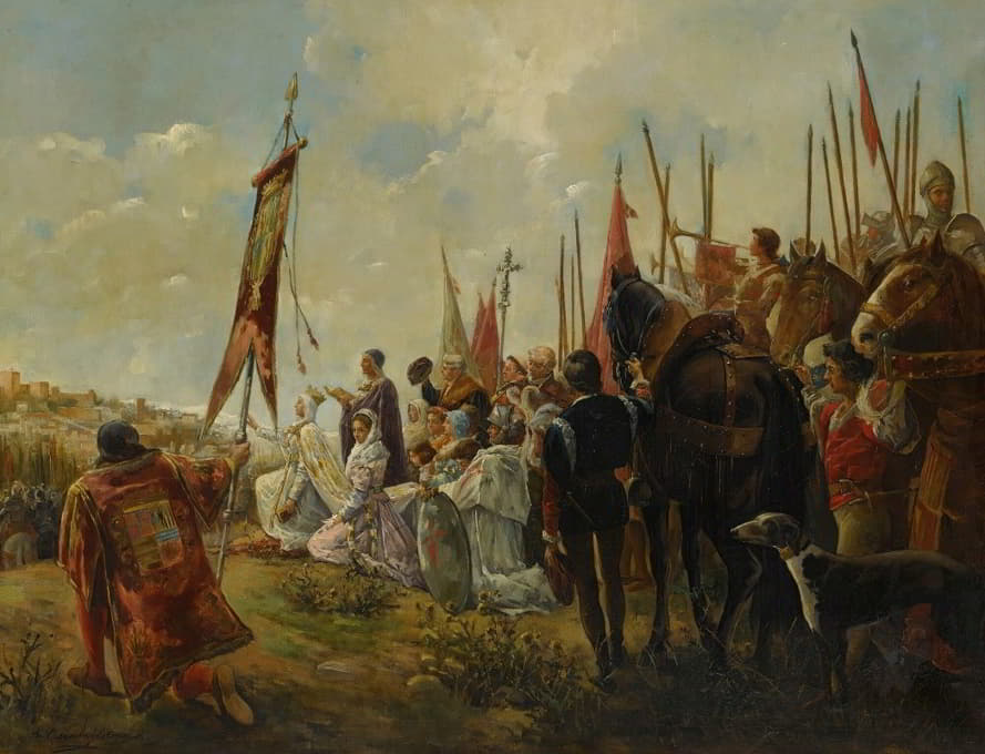 Antonio Casanova y Estorach - Isabella I Of Castile, Conqueror Of Granada