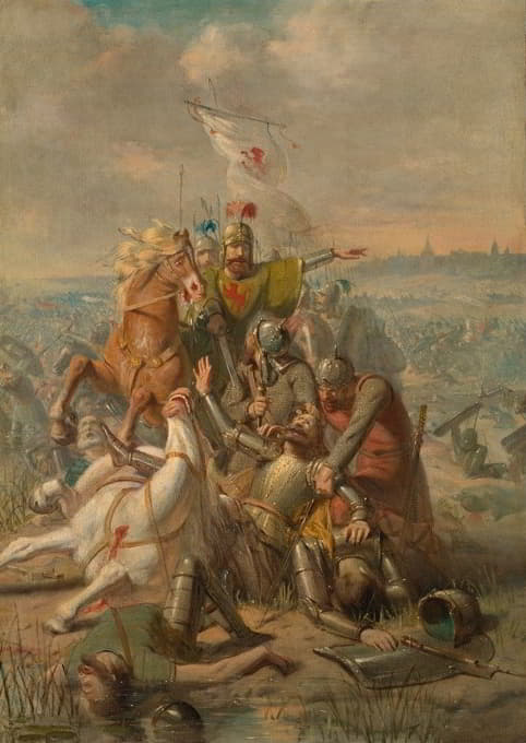 洛林公爵在安诺1018多德雷赫特被荷兰德克三世击败