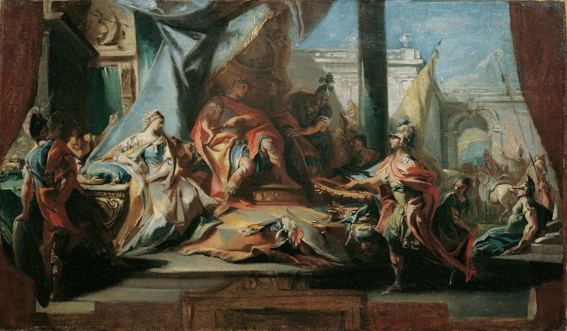 Carlo Carlone - The Continence of Scipio