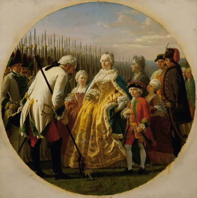 1749年在索莱瑙的集结
