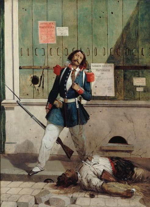 国民警卫队受伤（1848年革命插曲）