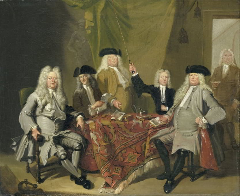 阿姆斯特丹医学院检查员，1724年
