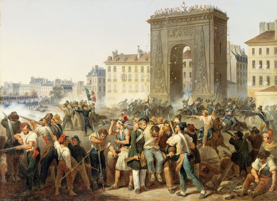圣丹尼斯之门战役，1830年7月28日
