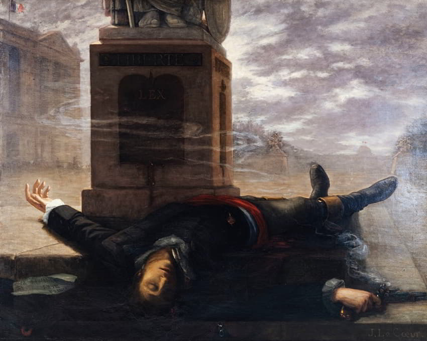 维克多·巴赫之死，布鲁梅尔18号，在协和广场自由女神像脚下