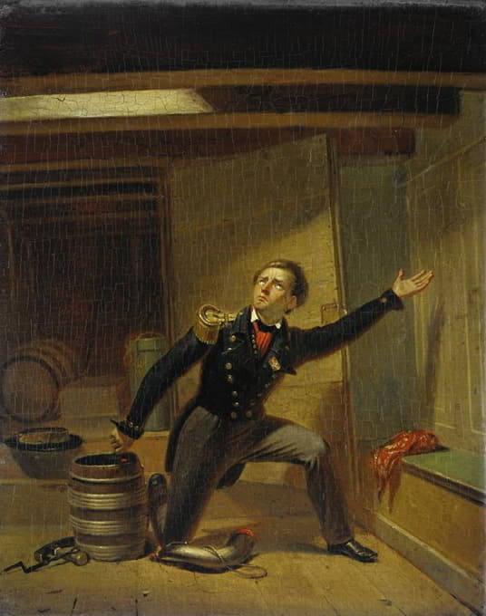 简·范·斯佩克（Jan van Speijk）在1831年2月5日将保险丝放入火药中