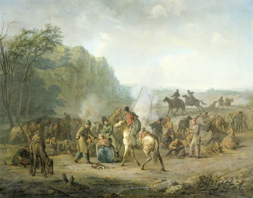 哥萨克露营地，1813年