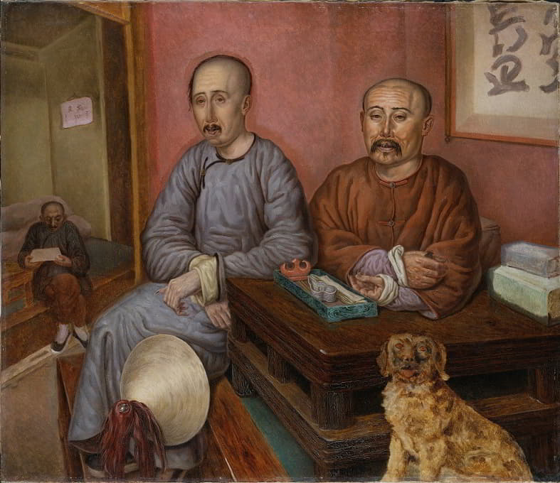Carl Peter Mazer - Chinese Merchants