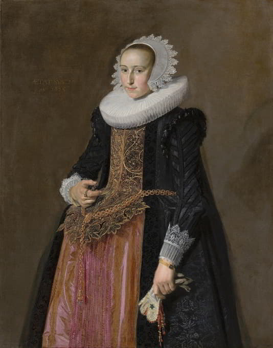 Frans Hals - Portrait of Aletta Hanemans