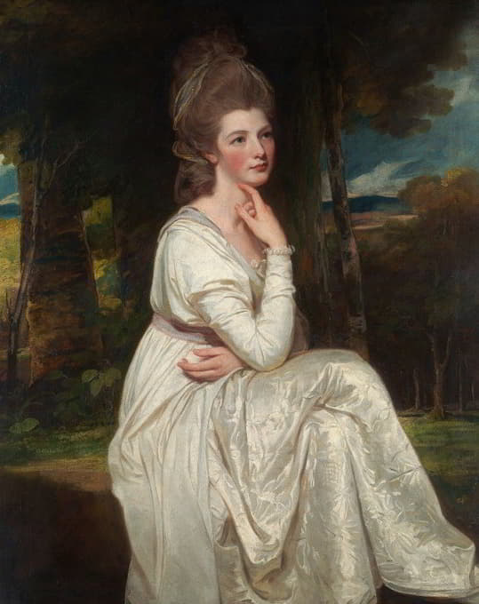 George Romney - Lady Elizabeth Stanley (1753–1797), Countess of Derby