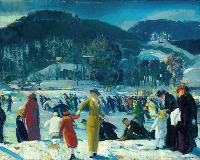 George Wesley Bellows - Love of Winter
