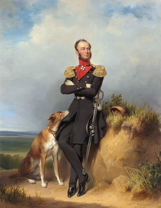 荷兰国王威廉二世画像