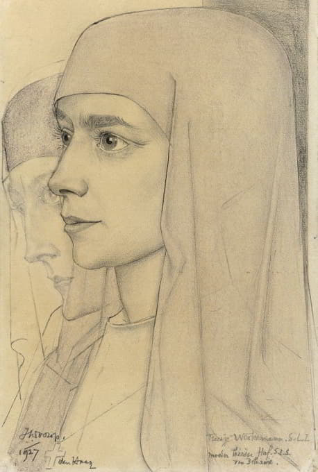 伯大尼特蕾丝·霍夫修女特雷斯耶·韦斯特曼画像