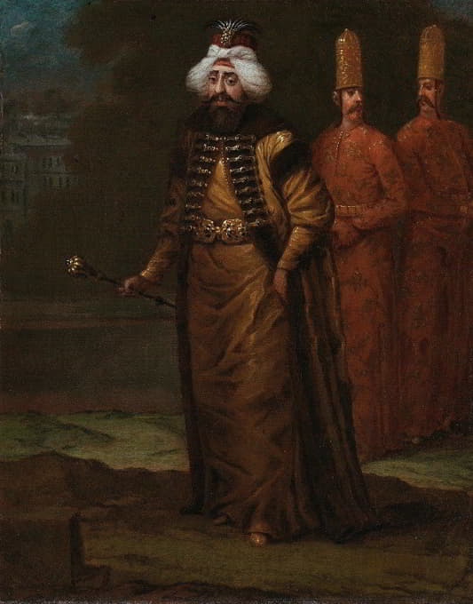 Jean Baptiste Vanmour - Sultan Ahmed III