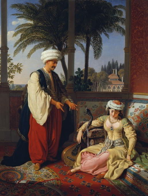 Johann Peter Krafft - The Turkish woman