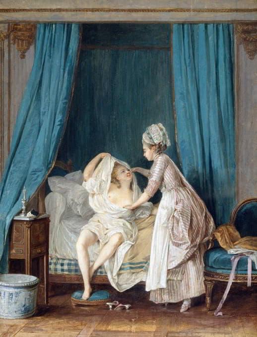 Niclas Lafrensen - Lady Getting out of Bed