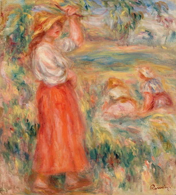 Pierre-Auguste Renoir - Women in the Fields (Femmes aux champs)