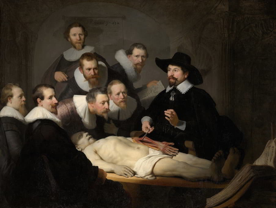 Rembrandt van Rijn - The Anatomy Lesson of Dr Nicolaes Tulp