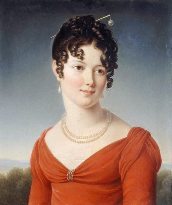 亚历山大的半身像-安妮·德拉帕鲁，弗莱斯侯爵（1786-1832）
