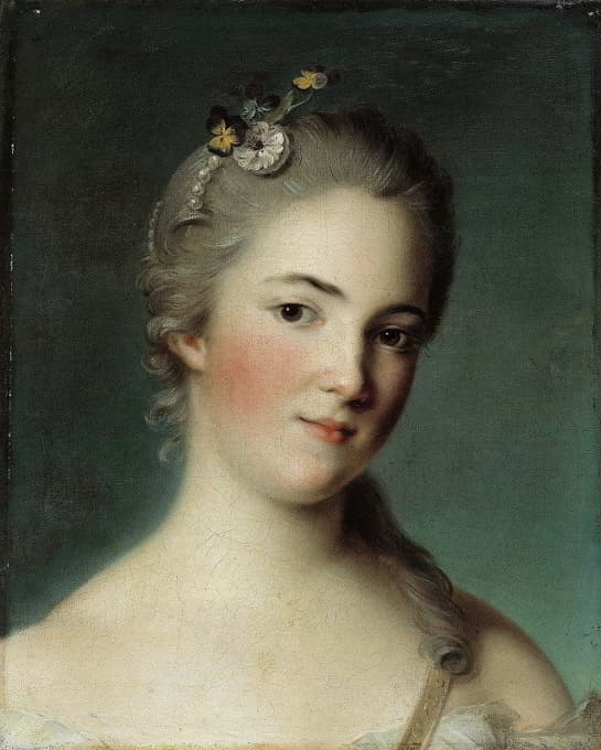 玛丽·吉纳维耶夫·布德雷肖像