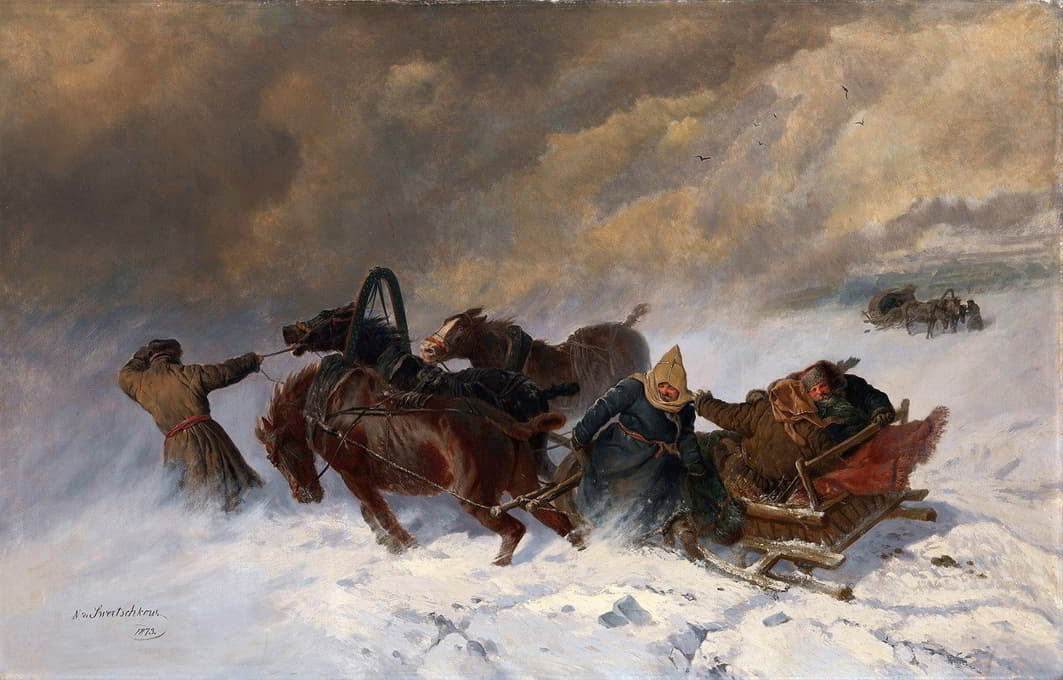Nikolai Yegorovich Sverchkov - Into The Blizzard
