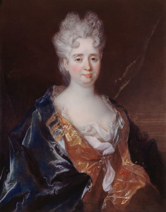 Nicolas de Largillière - Portrait d’Anne-Thérèse de Marguenat de Courcelles, marquise de Lambert (1647-1733)