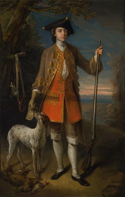 Philippe Mercier - Sir Edward Hales, Baronet, of Hales Place, Hackington, Kent