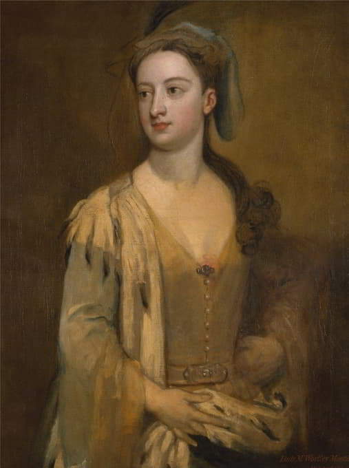 Sir Godfrey Kneller - A Woman Called Lady Mary Wortley Montagu