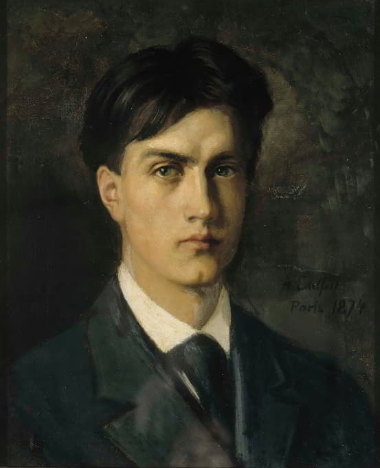 Albert Edelfelt - Self-Portrait